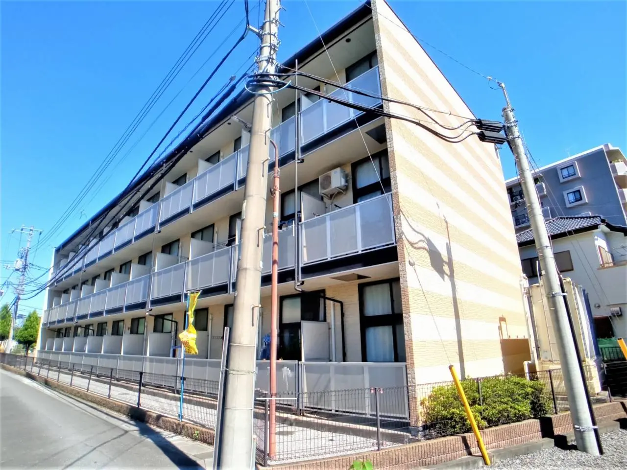 ★手数料０円★草加市花栗３丁目 月極駐車場